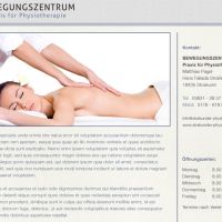 layout website bewegungszentrum